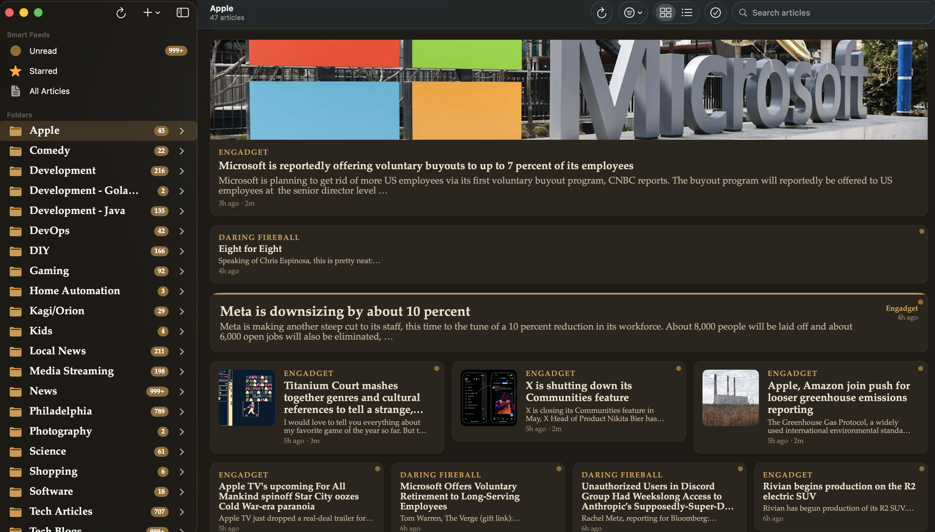 Flux News hero screenshot